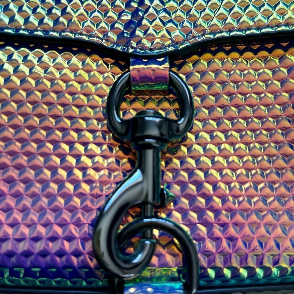 Rebecca Minkoff Mini M.A.C. Crossbody Bag in Hologram - Picture 3 of 16